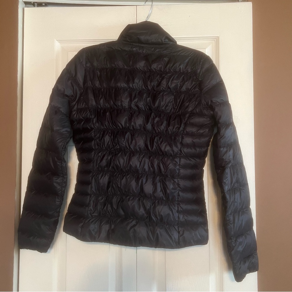 Athleta Downalicious Down Puffer Jacket Black Siz… - image 4